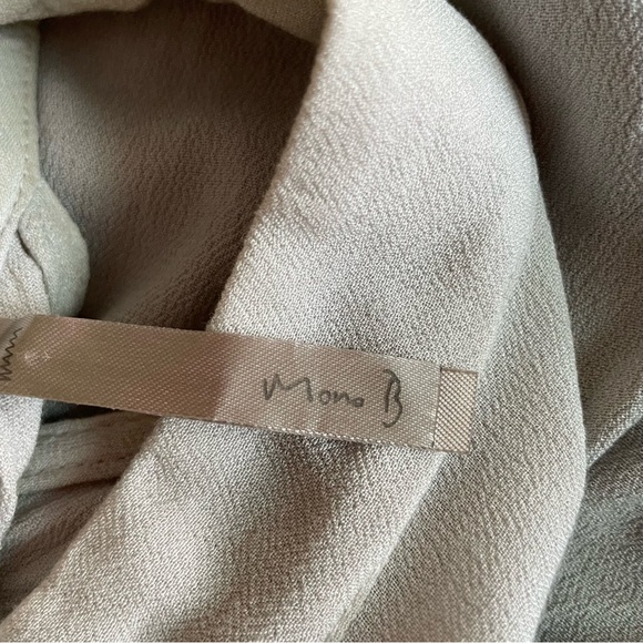 Mona B / Gray Ombré High Low Flowy Dress - Picture 9 of 11